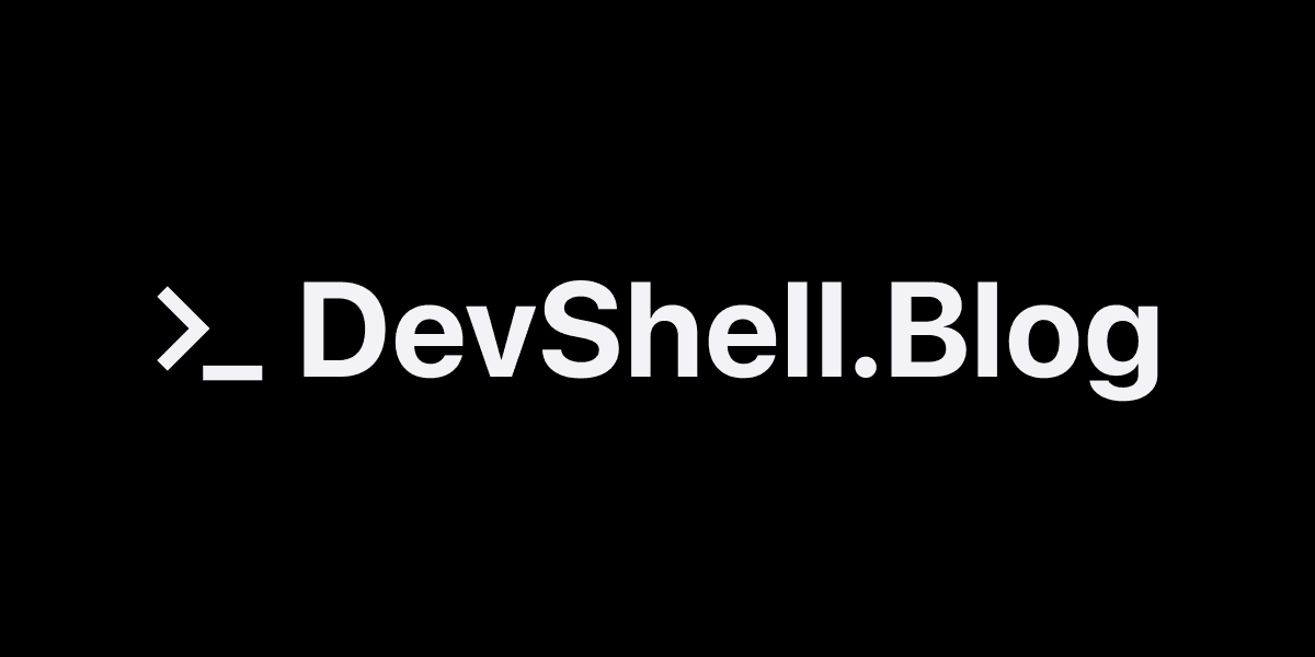 DevShell Blog
